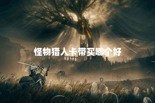 怪物猎人卡带买哪个好 怪物猎人卡带买哪个好