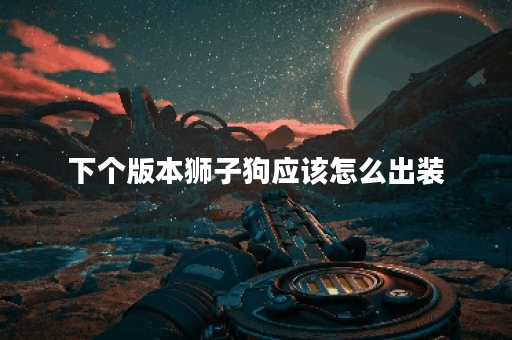 下个版本狮子狗应该怎么出装？有哪些推荐的装备搭配？