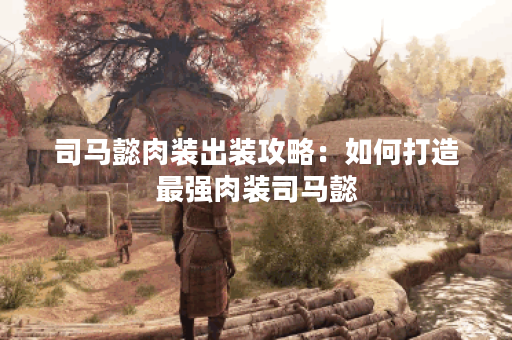 司马懿肉装出装攻略：如何打造最强肉装司马懿？