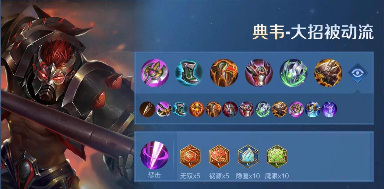 新赛季典韦最强六神装是什么？如何选择最佳出装？