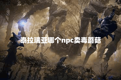 泰拉瑞亚哪个npc卖毒蘑菇