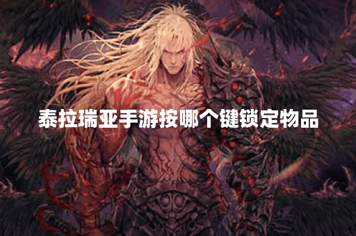 泰拉瑞亚手游按哪个键锁定物品