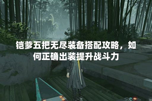 铠爹五把无尽装备搭配攻略，如何正确出装提升战斗力？