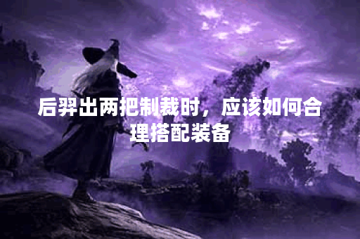 后羿出两把制裁时，应该如何合理搭配装备？