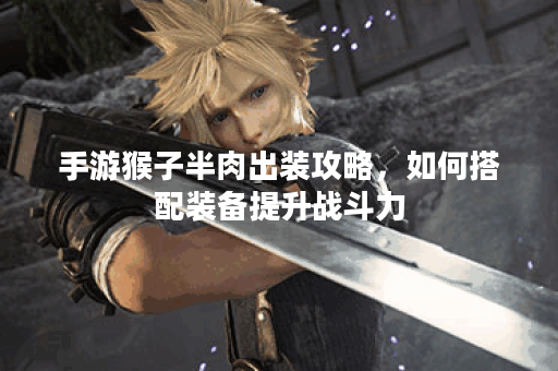 手游猴子半肉出装攻略，如何搭配装备提升战斗力？