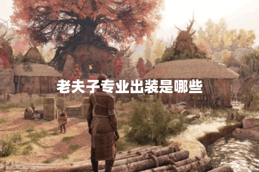 老夫子专业出装是哪些？应该如何合理搭配？