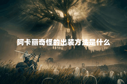 阿卡丽奇怪的出装方法是什么？如何正确实施这种出装策略？