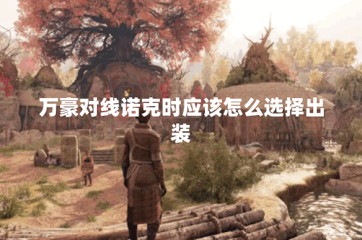 万豪对线诺克时应该怎么选择出装？万豪对线诺克的最佳出装顺序是什么？