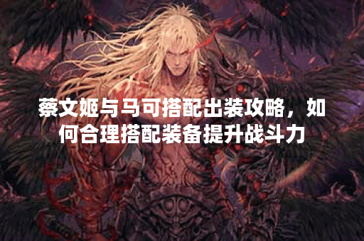 蔡文姬与马可搭配出装攻略，如何合理搭配装备提升战斗力？