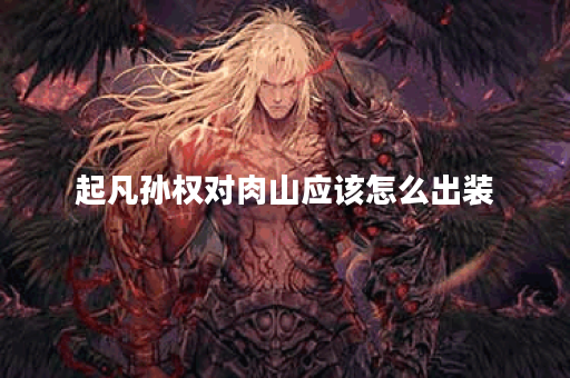 起凡孙权对肉山应该怎么出装？肉山战斗中孙权装备搭配有何技巧？