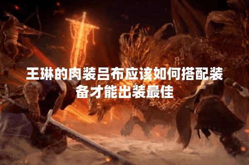 王琳的肉装吕布应该如何搭配装备才能出装最佳？