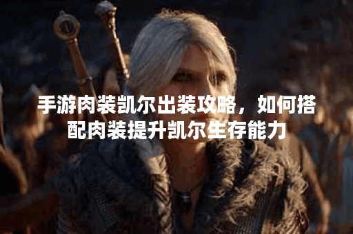 手游肉装凯尔出装攻略，如何搭配肉装提升凯尔生存能力？