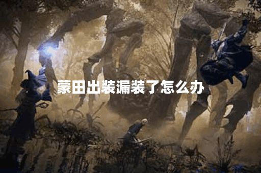 蒙田出装漏装了怎么办?有相关的教学视频吗? 蒙田出装漏装了怎么办?有相关的教学视频吗?