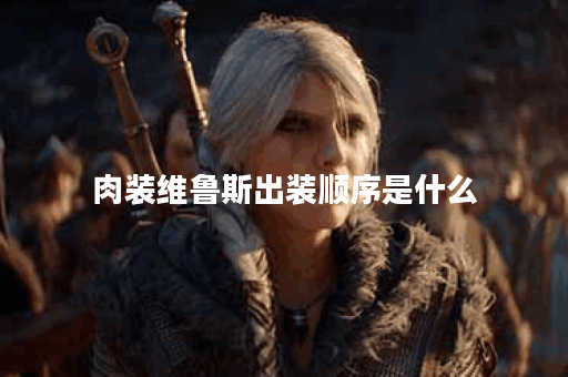 肉装维鲁斯出装顺序是什么？如何选择最佳肉装出装方案？