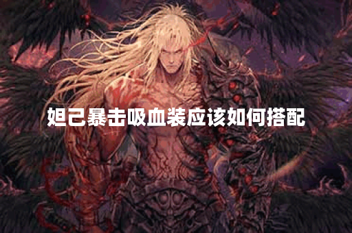 妲己暴击吸血装应该如何搭配？如何制作妲己的暴击吸血装备？