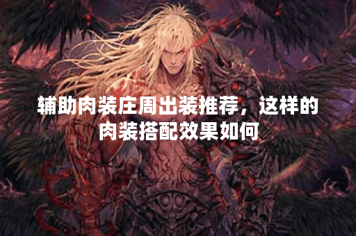 辅助肉装庄周出装推荐，这样的肉装搭配效果如何？