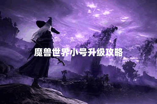 魔兽世界小号升级攻略 魔兽世界小号升级攻略