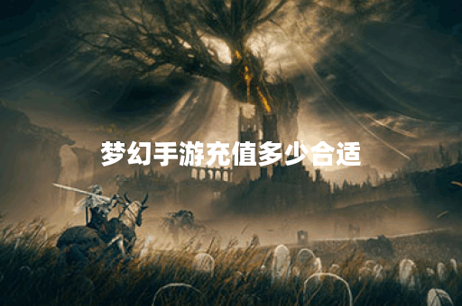 梦幻手游充值多少合适