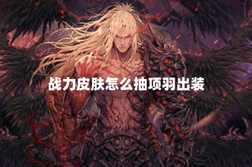 战力皮肤怎么抽项羽出装