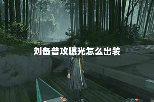 刘备普攻曝光怎么出装 刘备普攻曝光怎么出装