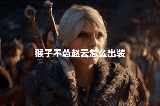 猴子不怂赵云怎么出装