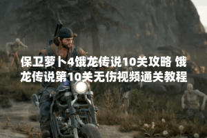 保卫萝卜4饿龙传说10关攻略 饿龙传说第10关无伤视频通关教程