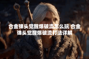 合金弹头觉醒爆破流怎么玩 合金弹头觉醒爆破流打法详解