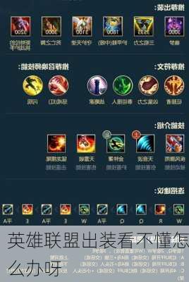 英雄联盟出装不会怎么办?有哪些解决方法? 英雄联盟出装不会怎么办?有哪些解决方法?