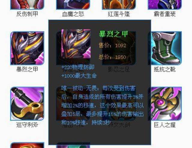 吕布最肉出装有哪些？如何选择最适合的装备？