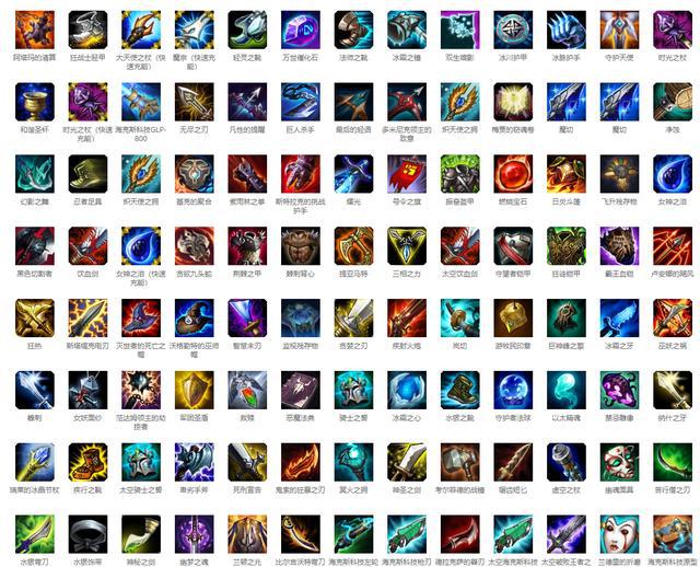 LOL中哪些英雄的出装选择最为丰富? LOL中哪些英雄的出装选择最为丰富?