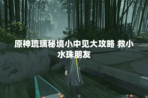 原神琉璃秘境小中见大攻略 救小水珠朋友