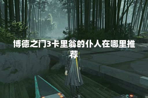 博德之门3卡里翁的仆人在哪里推荐