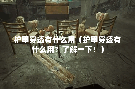 护甲穿透有什么用(护甲穿透有什么用?了解一下!) 护甲穿透有什么用(护甲穿透有什么用?了解一下!)