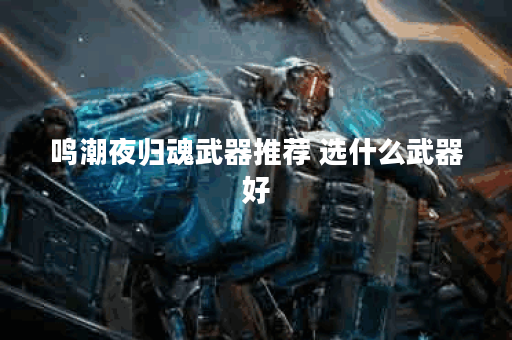 鸣潮夜归魂武器推荐 选什么武器好