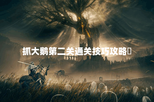 抓大鹅第二关通关技巧攻略​